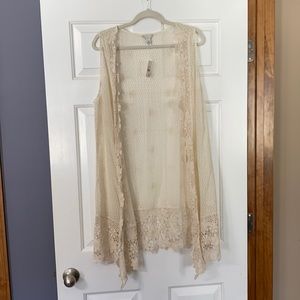 NWT Est 1946 sleeveless Cardigan